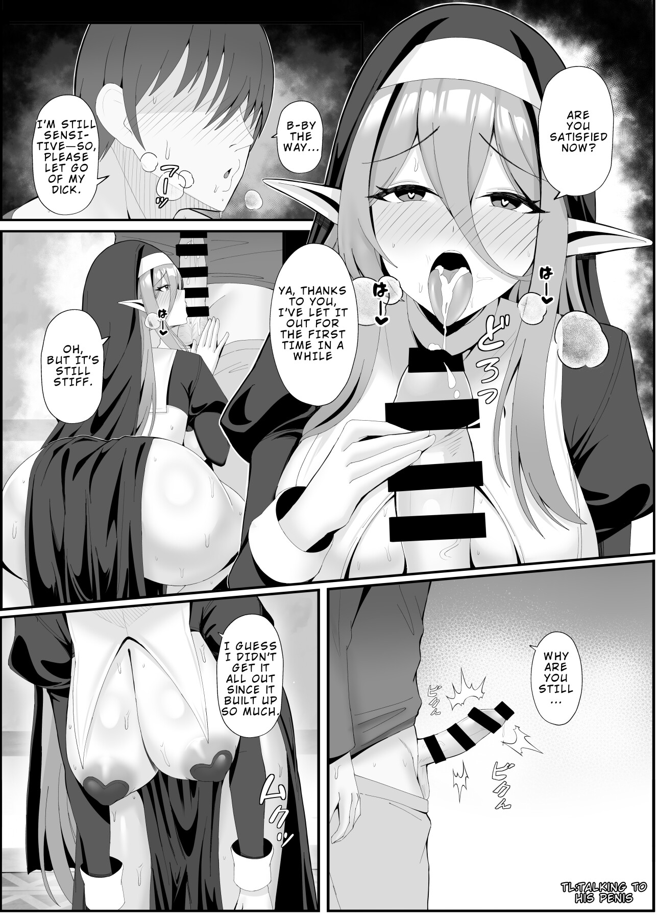 Hentai Manga Comic-The Elf Sister in Heat is Aroused Every Day-Read-16